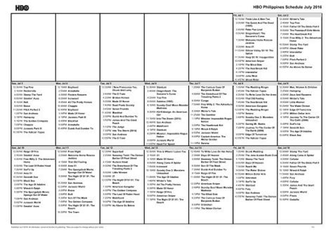 HBO-Philippines-Schedule-July-2016