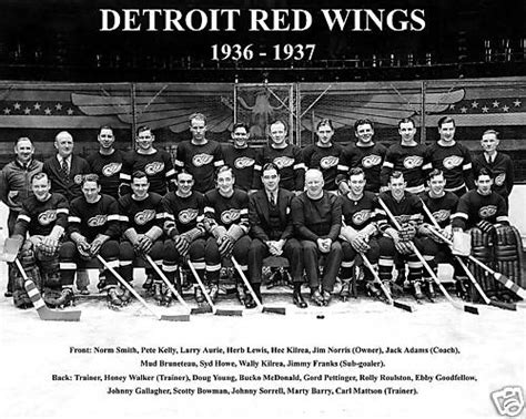 1936–37 Detroit Red Wings season | Ice Hockey Wiki | Fandom