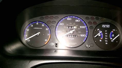 1998 Honda civic speedometer not working - YouTube