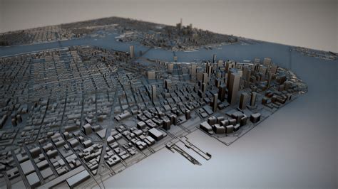 Manhattan New York City 3d Model Sculpture Souveni | canoeracing.org.uk