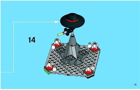 3846 UFO Attack - LEGO Bauanleitungen und Kataloge Bibliothek