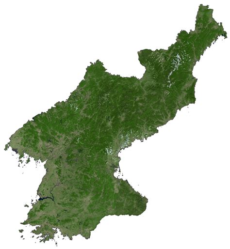 Map of North Korea