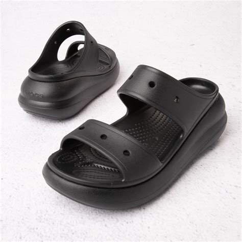 Crocs Crush Platform Sandal - Black | Journeys