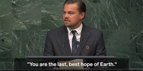 Leonardo DiCaprio confronted world leaders about climate change - Business Insider