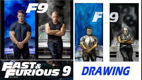 Fast and Furious 9 Drawing | Fast and furious, Drawings, Fictional characters