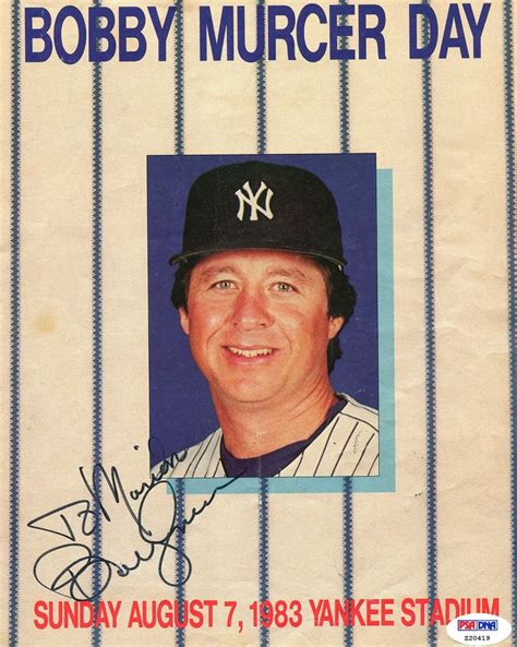 Bobby Murcer | PSA AutographFacts℠