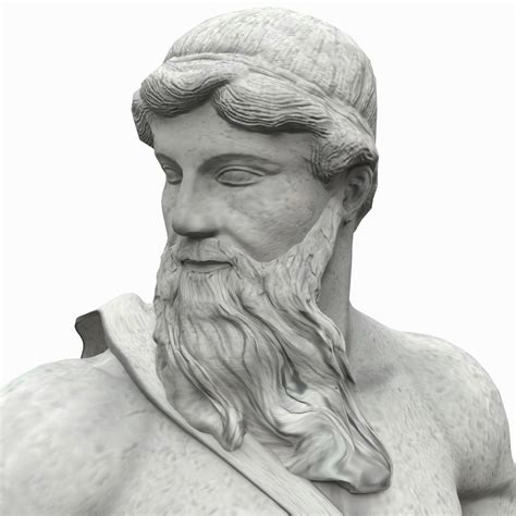 3d model oceanus statue