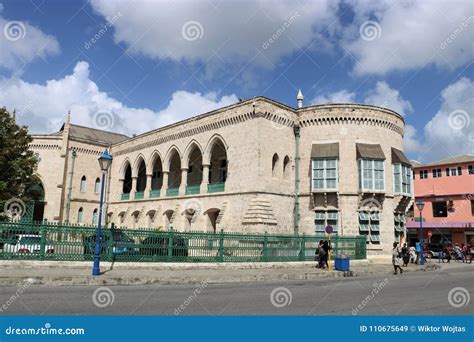 Barbados Parliament Building Editorial Stock Image - Image of view, state: 110675649