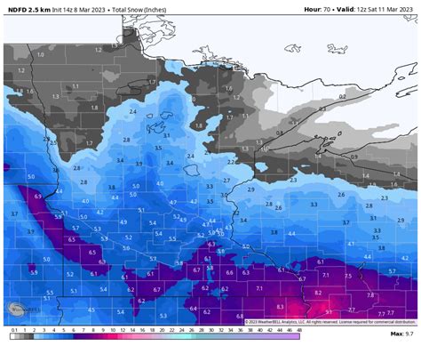 Latest forecast for plowable snow Thursday-Friday in Minnesota - Bring Me The News