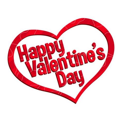 Happy Valentine's Day heart 552221 Vector Art at Vecteezy