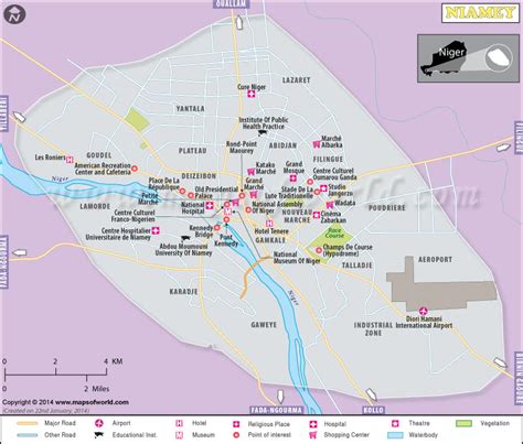 Niamey Map