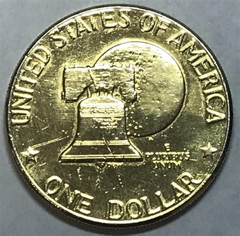 Gold Plated 1976D Bicentennial Eisenhower Dollar - Denver Minted | Property Room