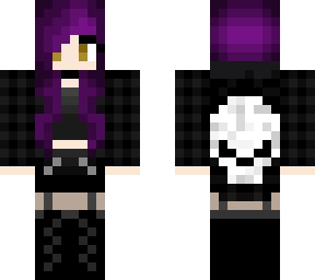 Goth girl | Minecraft Skin