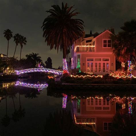 Venice Canals Christmas Lights | Eqazadiv Home Design