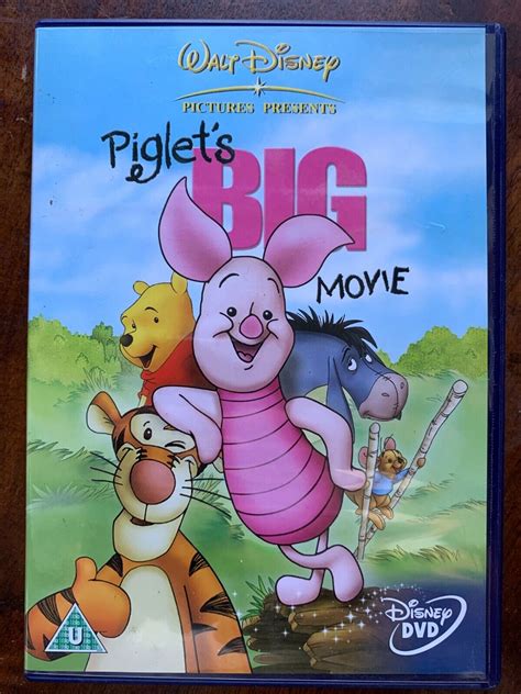 Piglet's Big Movie DVD Walt Disney Winnie the Pooh Family Feature Film 5017188885652 | eBay