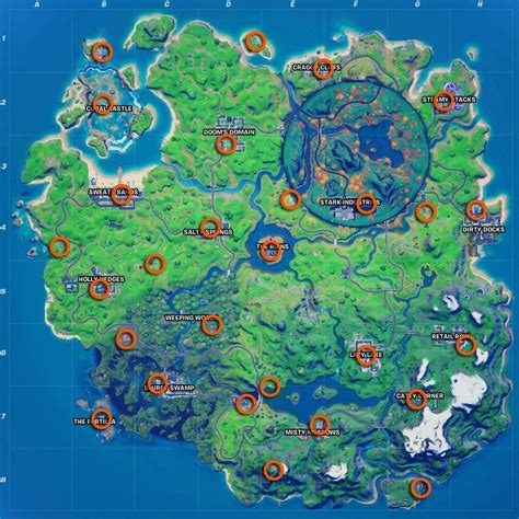 Fortnite weapon upgrade bench locations: Where to sidegrade and upgrade ...