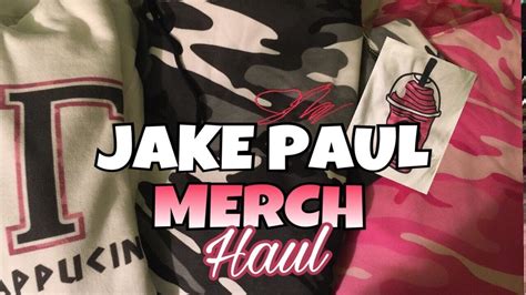 JAKE PAUL MERCH UNBOXING | JAKE PAUL MERCH HAUL - YouTube