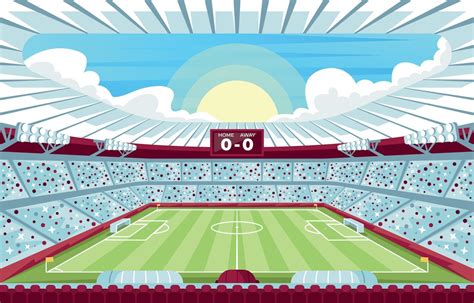 Football Stadium Background 3104229 Vector Art at Vecteezy