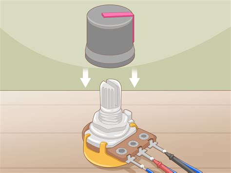 How To Connect A Potentiometer In Circuit - Circuit Diagram