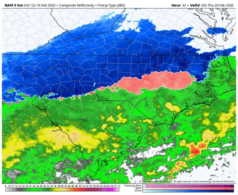 Snowstorm forecast for North Carolina and portions of Mid Atlantic ...