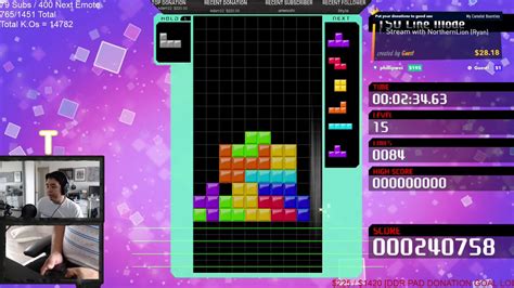 Tetris 99: Marathon Mode (150 Line Clear) 4:33:65 on Max Gravity - YouTube