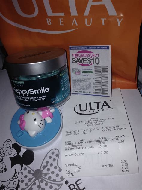 Ulta vitamin couponing deal. | Beauty vitamins, Ulta, Vitamins