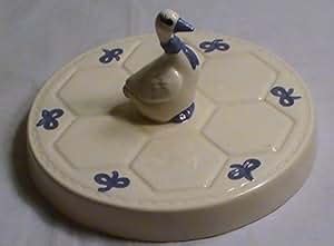 Amazon.com : Vintage Ceramic Duck Stove Burner Cover - 1 Cover ...