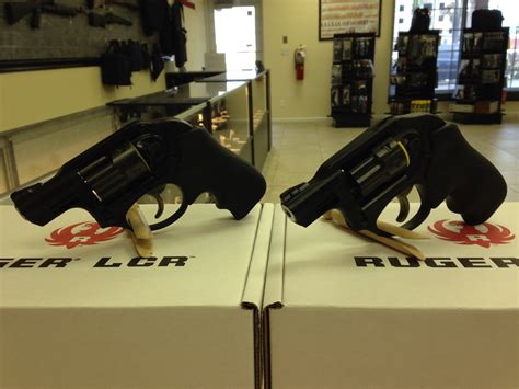 New Ruger LCR Revolvers in .38SPL and .22LR on 6/10/14...