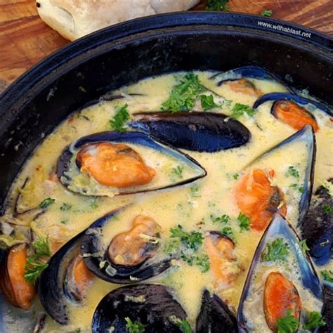 Creamy Mussel Soup