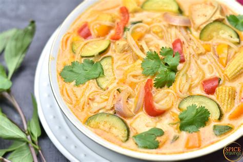 Thai Red Curry Soup in Instant Pot - Spice Cravings