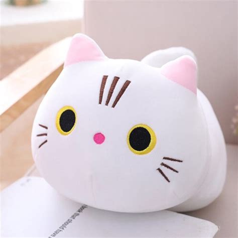 Soft Kawaii Cat Plush Toy | Stuffed Animals & Toys - PlushySpace.com