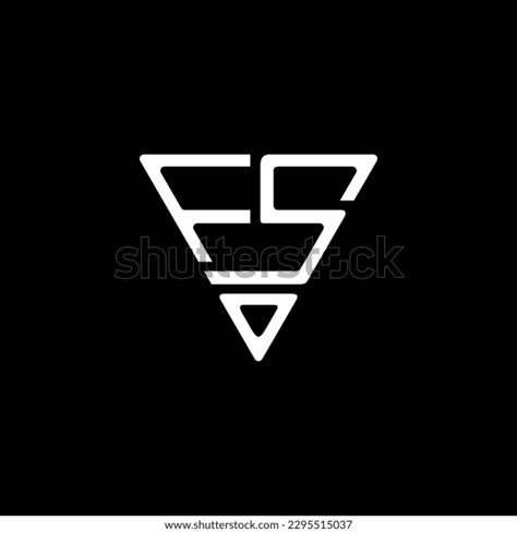 Fs Letter Monogram Pyramid Vector Logo Stock Vector (Royalty Free) 2295515037 | Shutterstock