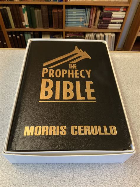 MORRIS CERULLO King James The PROPHECY Bible Still in Box | Etsy in 2021 | Christian books ...