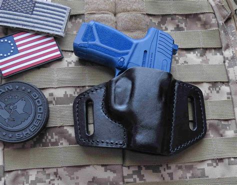 Taurus GX4 Forward Cant Leather Concealment Holster with Sweat Shield | New Pacifica Leather