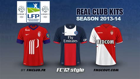 French Ligue 1 kits 2013/14 | FM Scout