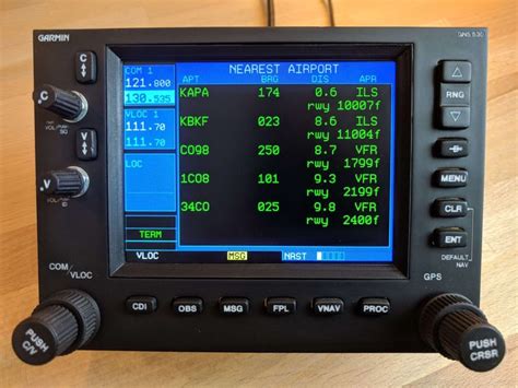 Garmin GNS 530 - Cessna 172 Flight Simulator Panel | Flight simulator cockpit, Flight simulator ...