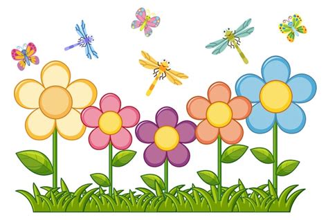 Spring Flowers Clip Art Free