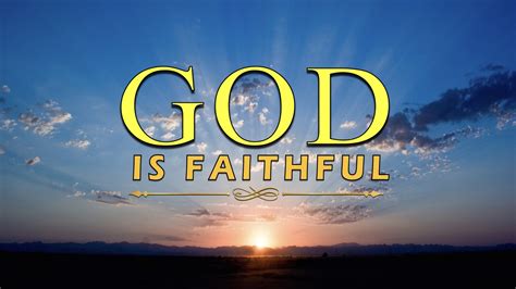 God Is Faithful-Thanksgiving Eve Message – Brockton Assembly of God