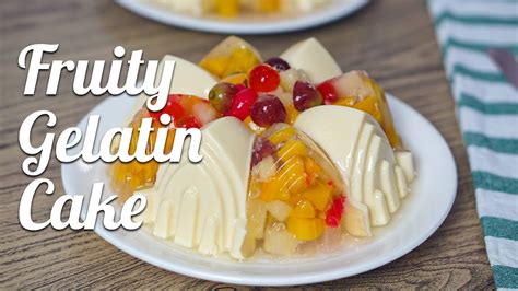 FRUITY GELATINE CAKE - FULL VIDEO - YouTube