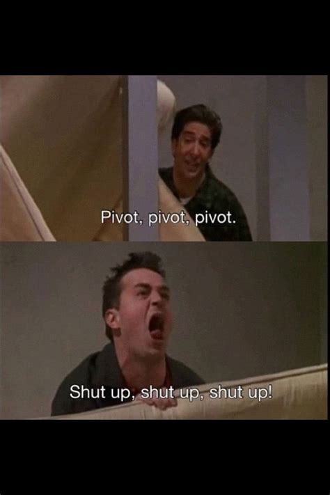 Pivot! One of my favorite Friends scenes! I'm actually watching it ...