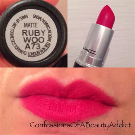 MAC Ruby Woo ~ Confessions Of A Beauty Addict.....