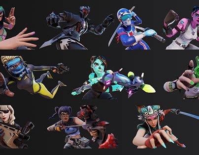 Fortnite Renders Projects | Photos, videos, logos, illustrations and branding on Behance