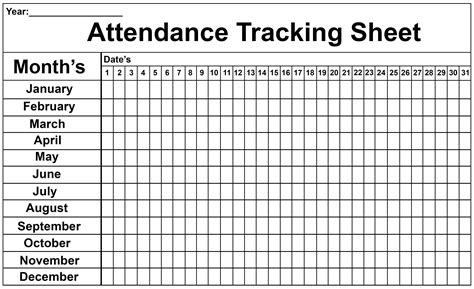 Free Printable Absentee Calendar 2020