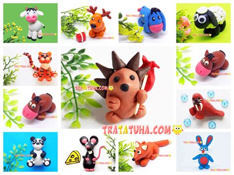 Clay Animals for Kids — Step by Step Ideas with Photos