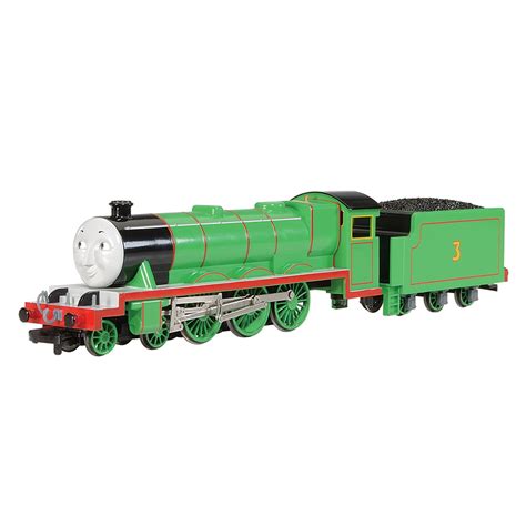 Bachmann Trains HO Scale Thomas & Friends Henry The Green Engine w/ Moving Eyes Locomotive Train ...