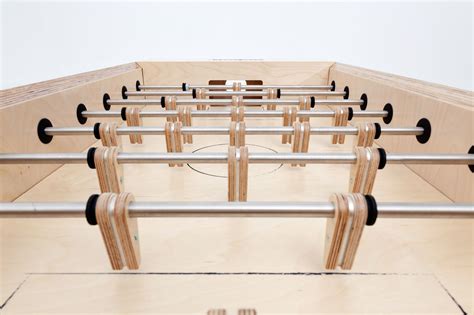 plywood foosball 2.0 on Behance | Foosball, Foosball table design, Soccer table