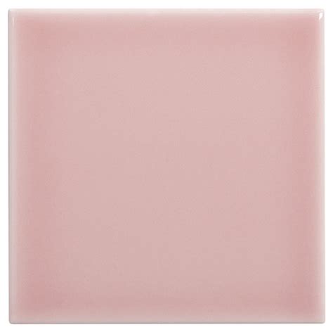 Tile 10x10 color Pink gloss 100 pieces 1.00 m2/Box Complementto ...