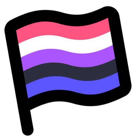 Flag, genderfluid, lgbtiaq, pride, transgender icon - Free download