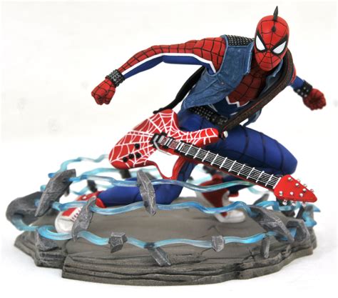 GameStop Exclusive Marvel Gallery Spider-Punk & PS4 Spider-Man PVC ...