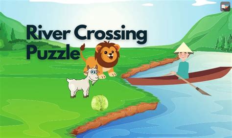 River Crossing Puzzle | Farmer, Wolf, Goat and Cabbage - Box Of Notes